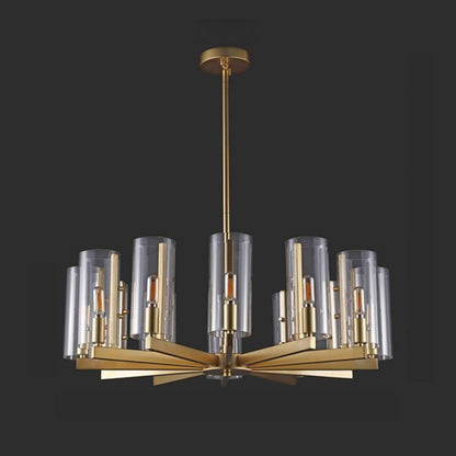 Safavieh - Couture - Benicio Gold Chandelier - Gold - CTL1014A veiw 1