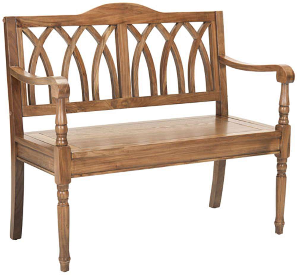 Safavieh - Benjamin Bench - Oak - AMH6500E veiw 3