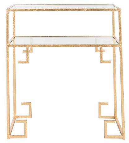 Safavieh - Berdine Accent Table - Gold - Mirror - FOX2560A veiw 1