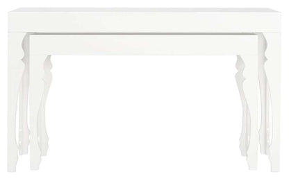 Safavieh - Beth Stacking Consoles - White - FOX4221A veiw 1