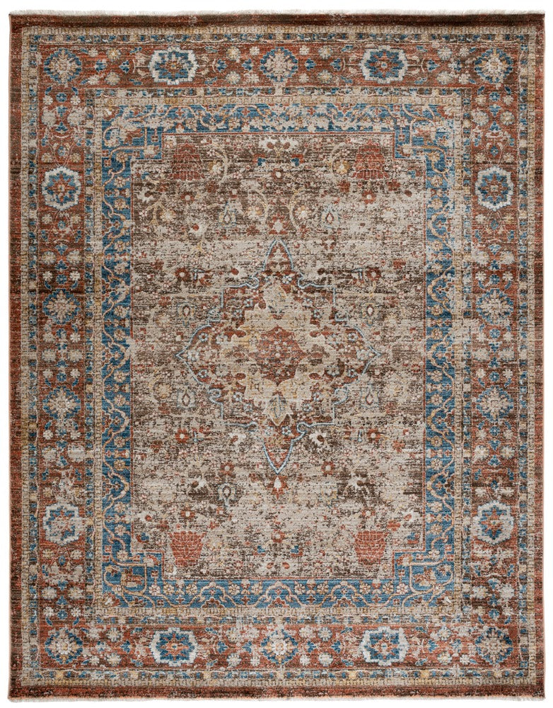 Safavieh - Bijar 652D Brown Rust - 6" X 8" - BIJ652D-68 view 1