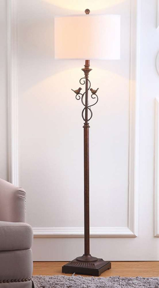 Safavieh - Birdsong Floor Lamp - Oil Rub Bronze - LIT4338A veiw 1