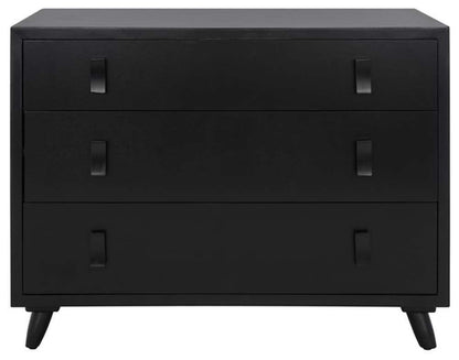 Safavieh - Blaize 3 Drawer Chest - Black - CHS6601D veiw 1