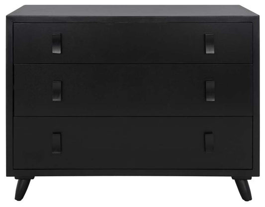 Safavieh - Blaize 3 Drawer Chest - Black - CHS6601D veiw 1