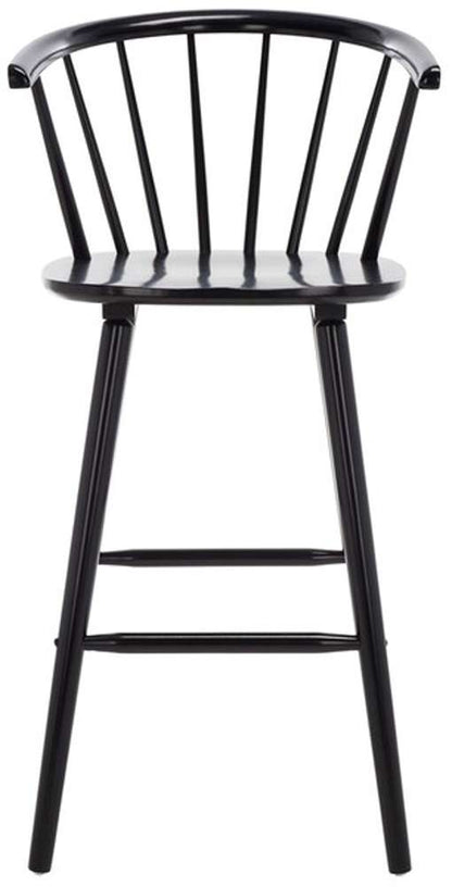Safavieh - Blanchard Bar Stool - Black  (Set of 2) - BST8507A-SET2 veiw 1