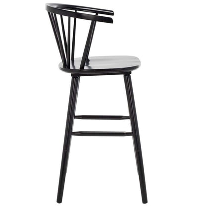 Safavieh - Blanchard Bar Stool - Black  (Set of 2) - BST8507A-SET2 veiw 4