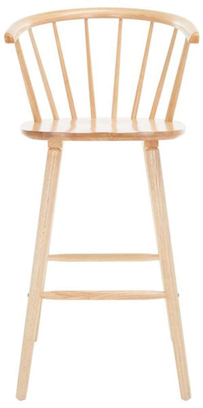 Safavieh - Blanchard Bar Stool - Natural  (Set of 2) - BST8507D-SET2 veiw 1