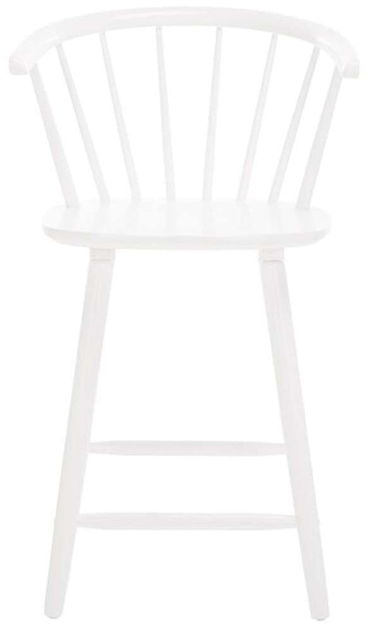 Safavieh - Blanchard Counter Stool - White  (Set of 2) - BST8506B-SET2 veiw 1
