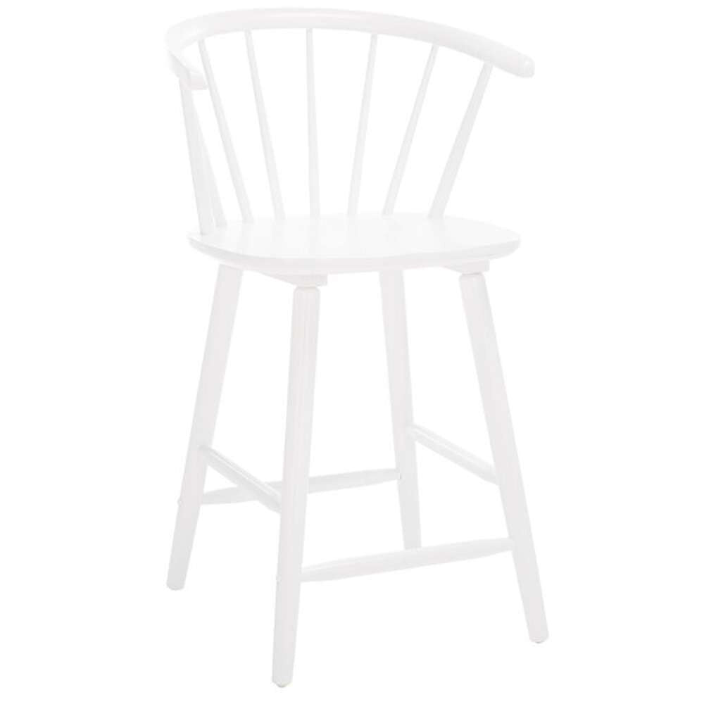 Safavieh - Blanchard Counter Stool - White  (Set of 2) - BST8506B-SET2 veiw 3