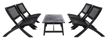Safavieh - Blaze Living Set - Black - Black - PAT7080C veiw 1