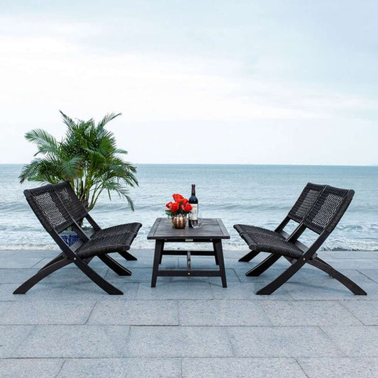 Safavieh - Blaze Living Set - Black - Black - PAT7080C veiw 2