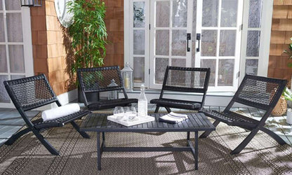 Safavieh - Blaze Living Set - Black - Black - PAT7080C veiw 3
