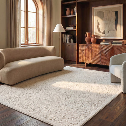 Safavieh - Blossom 413A Ivory - 5" X 8" - BLM413A-5 view 2