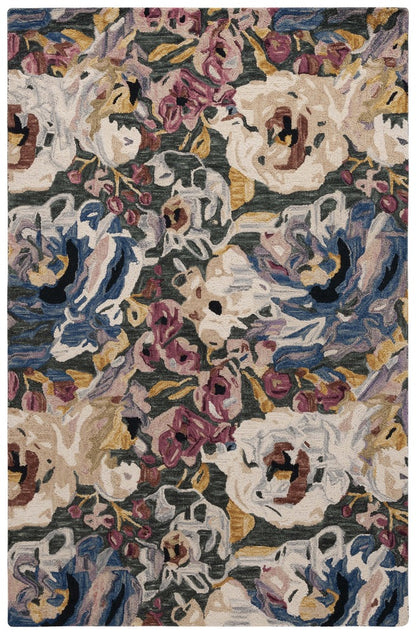 Safavieh - Blossom 463Y Green Ivory - 6" X 9" - BLM463Y-6 view 1