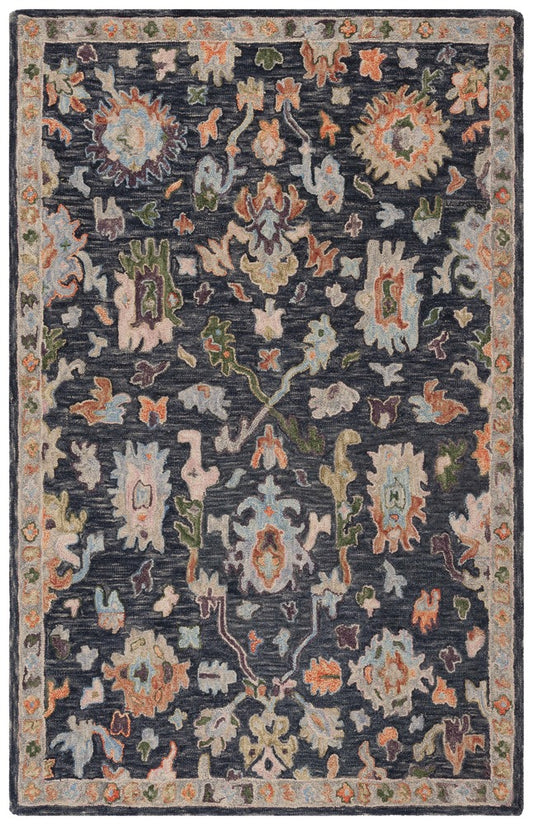 Safavieh - Blossom 465H Dark Grey Sage - 6" X 9" - BLM465H-6 view 1