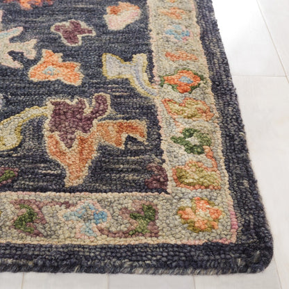 Safavieh - Blossom 465H Dark Grey Sage - 9" X 12" - BLM465H-9 view 3