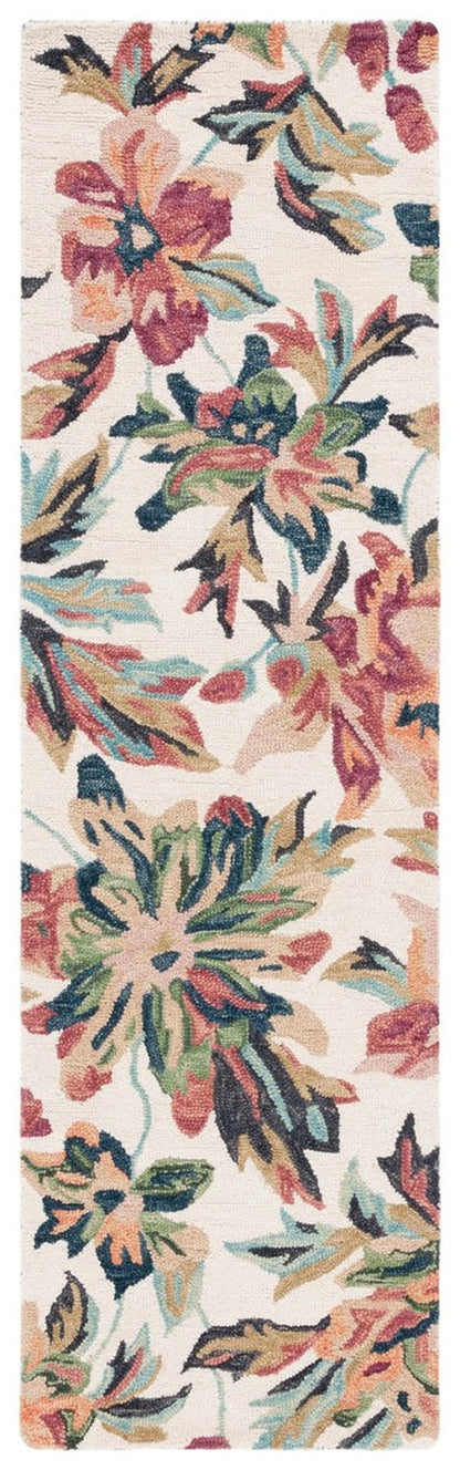 Safavieh - Blossom 467A Ivory Plum - 2.3" X 9" - BLM467A-29 view 1
