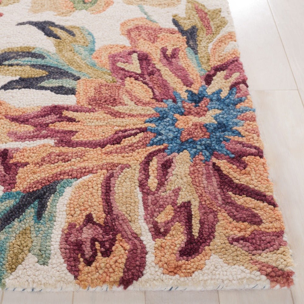 Safavieh - Blossom 467A Ivory Plum - 6" X 9" - BLM467A-6 view 4