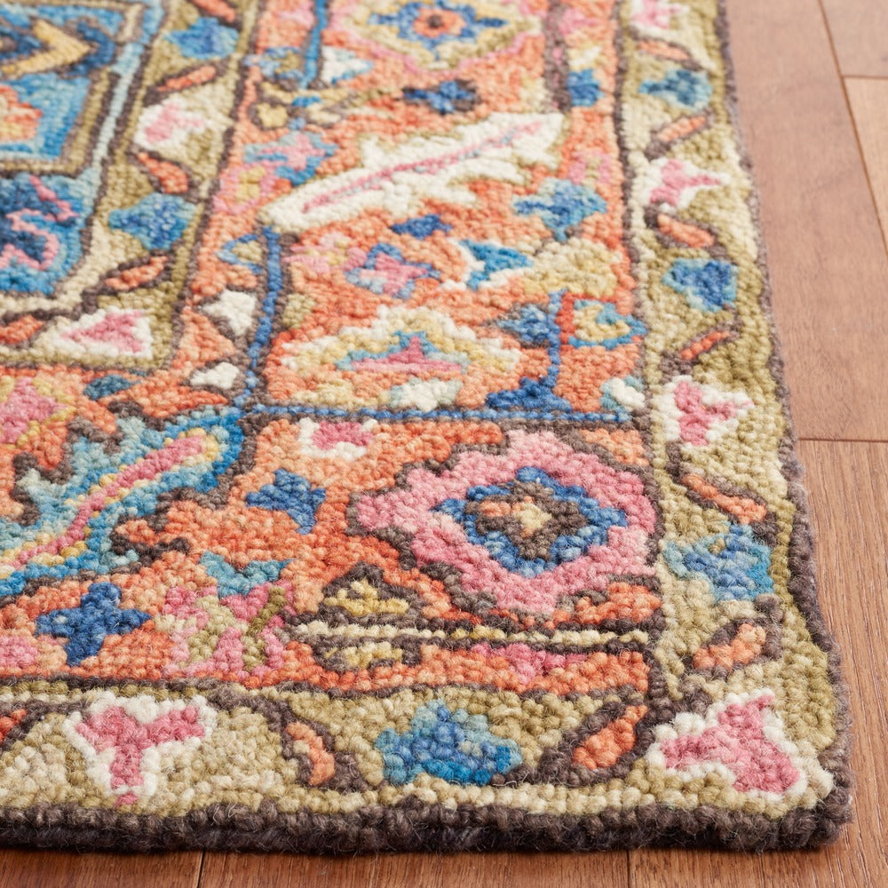 Safavieh - Blossom 474M Blue Rust - 6" X 9" - BLM474M-6 view 3