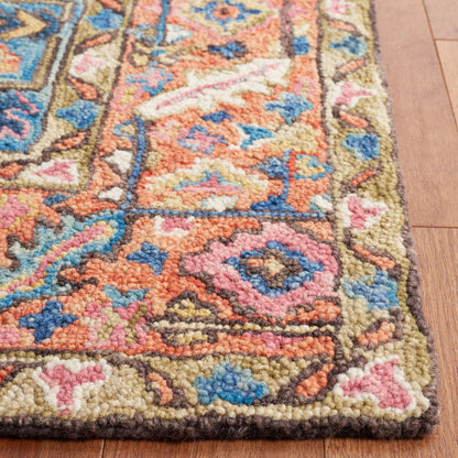 Safavieh - Blossom 474M Blue Rust - 6" X 9" - BLM474M-6 view 3