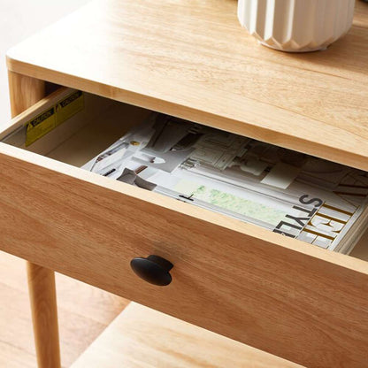 Safavieh - Boden 1 Drawer Nightstand - Natural - NST9202B veiw 2