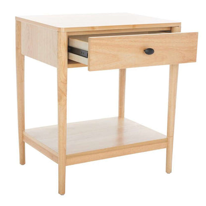 Safavieh - Boden 1 Drawer Nightstand - Natural - NST9202B veiw 4