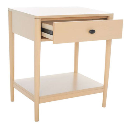 Safavieh - Boden 1 Drawer Nightstand - White Washed - NST9202A veiw 4