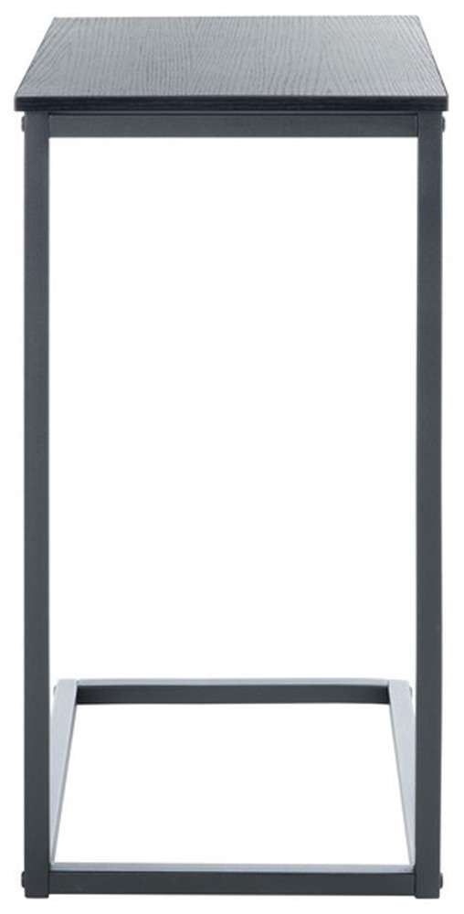 Safavieh - Bodhi Rectangular Side Table - Black - ACC2000A veiw 1