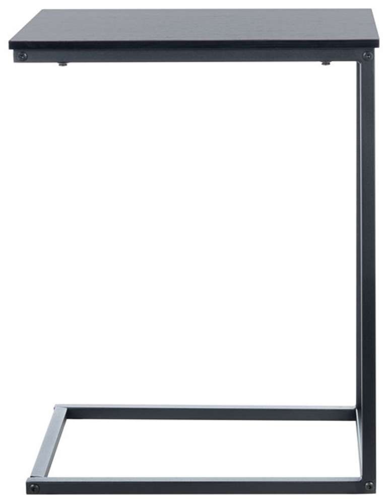 Safavieh - Bodhi Rectangular Side Table - Black - ACC2000A veiw 3
