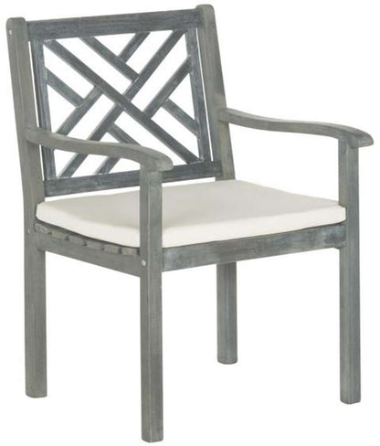 Safavieh - Bradbury Dining Set - Ash Grey - Beige - PAT6720B veiw 1