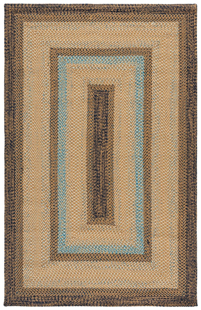Safavieh - Braided 303T Brown / Navy - 2" X 3" - BRD303T-2 view 1