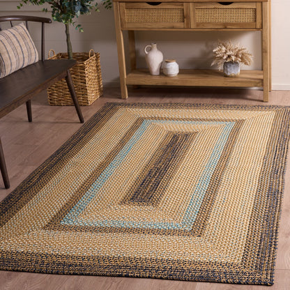 Safavieh - Braided 303T Brown / Navy - 3" X 5" - BRD303T-3 view 2