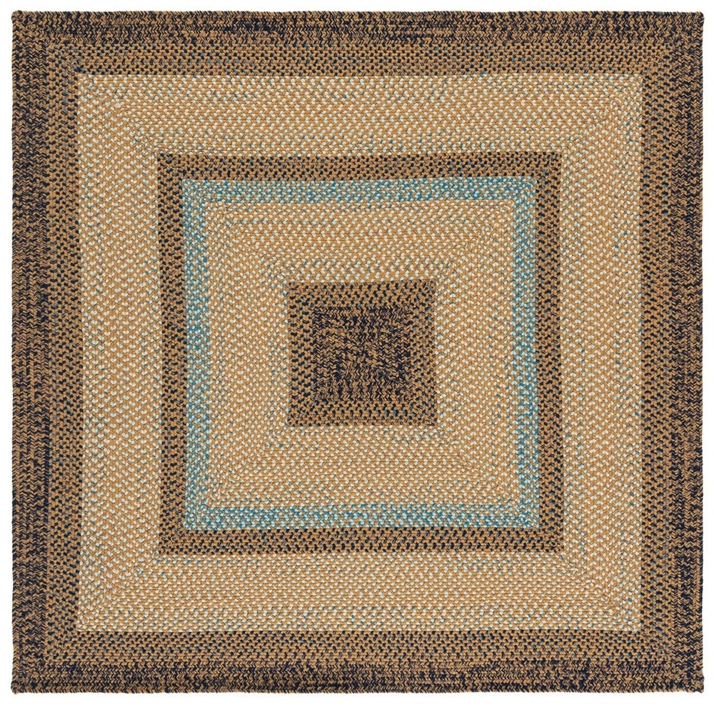Safavieh - Braided 303T Brown / Navy - 6" X 6" - BRD303T-6SQ view 1
