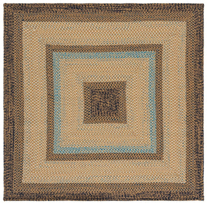 Safavieh - Braided 303T Brown / Navy - 6" X 6" - BRD303T-6SQ view 1