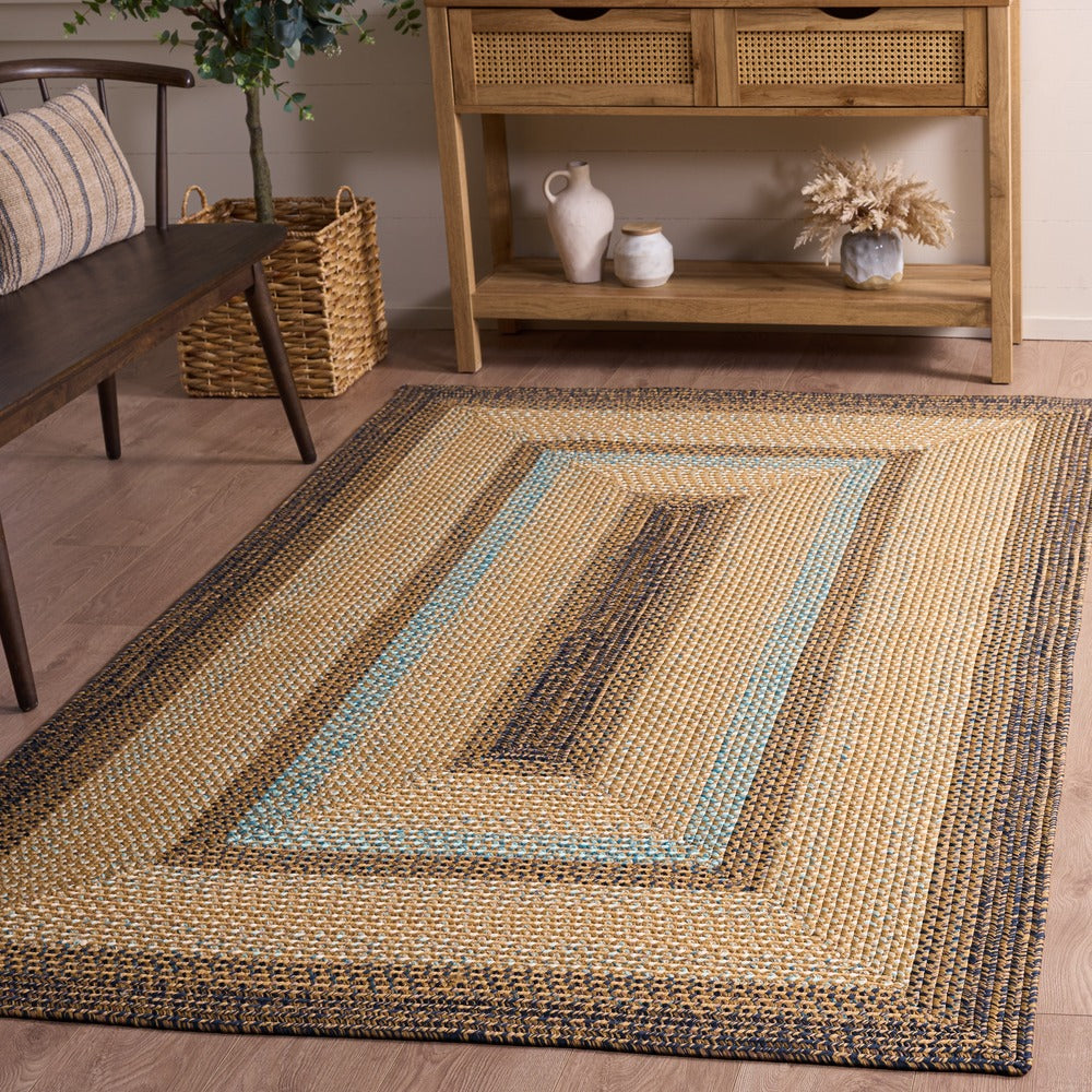Safavieh - Braided 303T Brown / Navy - 6" X 9" - BRD303T-6 view 2