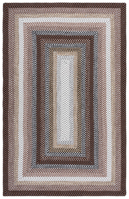 Safavieh - Braided 308T Brown / Multi - 4" X 6" - BRD308T-4 view 1