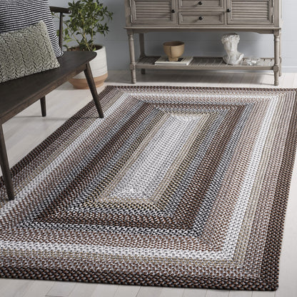 Safavieh - Braided 308T Brown / Multi - 8" X 10" - BRD308T-8 view 2