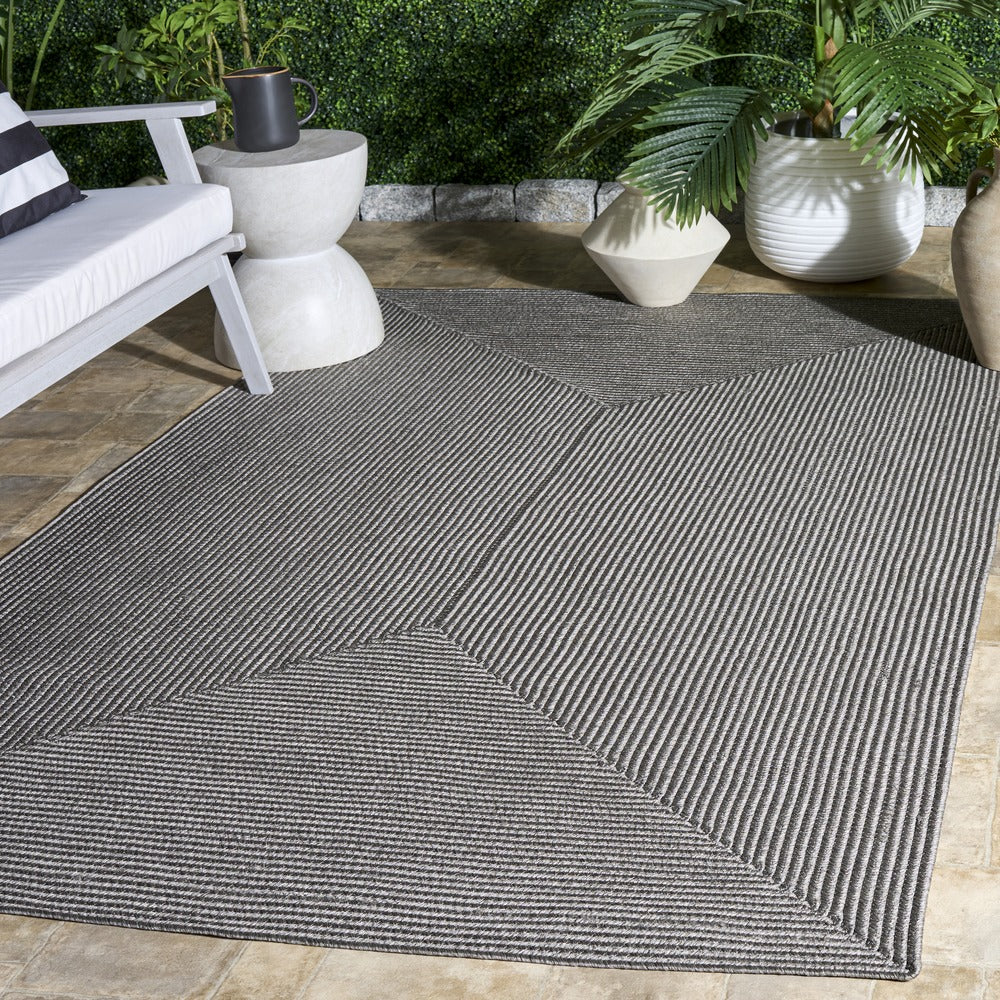 Safavieh - Braided 315G Dark Grey - 6" X 9" - BRD315G-6 view 2