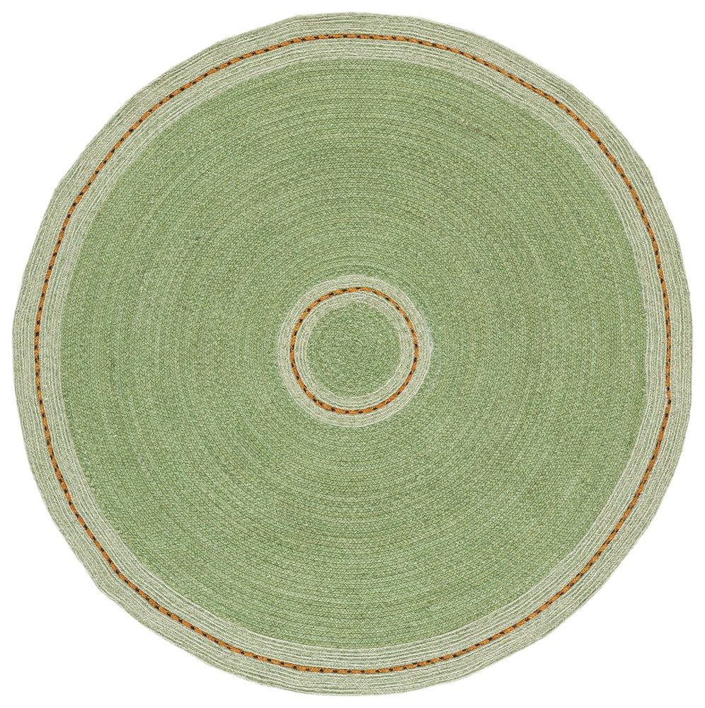 Safavieh - Braided 552Y Green Gold - 3" X 3" - BRD552Y-3R view 1