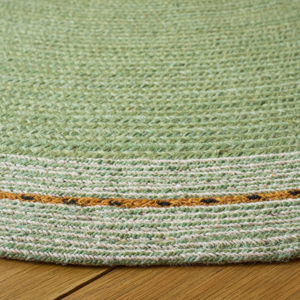 Safavieh - Braided 552Y Green Gold - 4" X 4" - BRD552Y-4R view 3