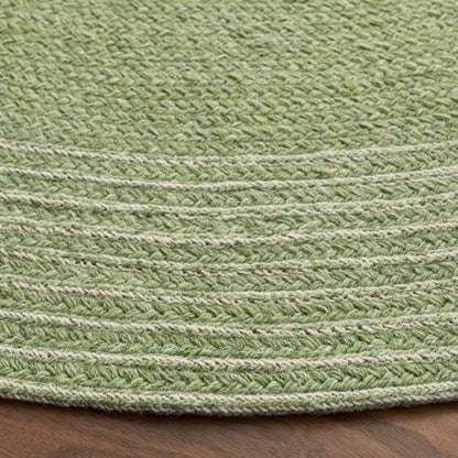 Safavieh - Braided 553Y Green Ivory - 3" X 3" - BRD553Y-3R view 3