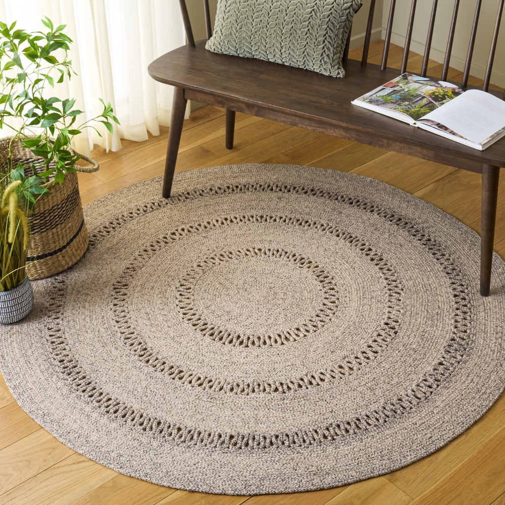 Safavieh - Braided 554F Grey Silver - 3" X 3" - BRD554F-3R view 2