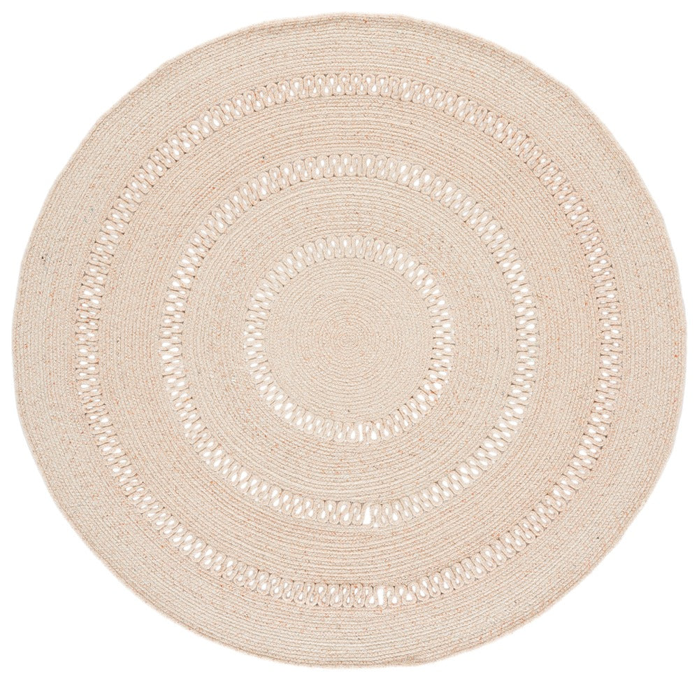 Safavieh - Braided 554P Peach Ivory - 6" X 6" - BRD554P-6R view 1
