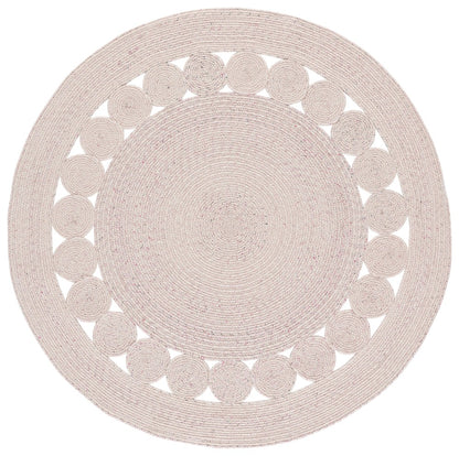 Safavieh - Braided 559U Pink Ivory - 3" X 3" - BRD559U-3R view 1