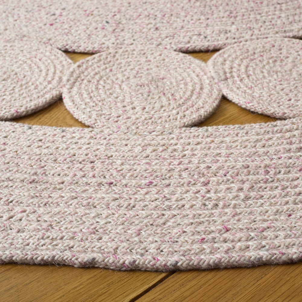 Safavieh - Braided 559U Pink Ivory - 3" X 3" - BRD559U-3R view 3