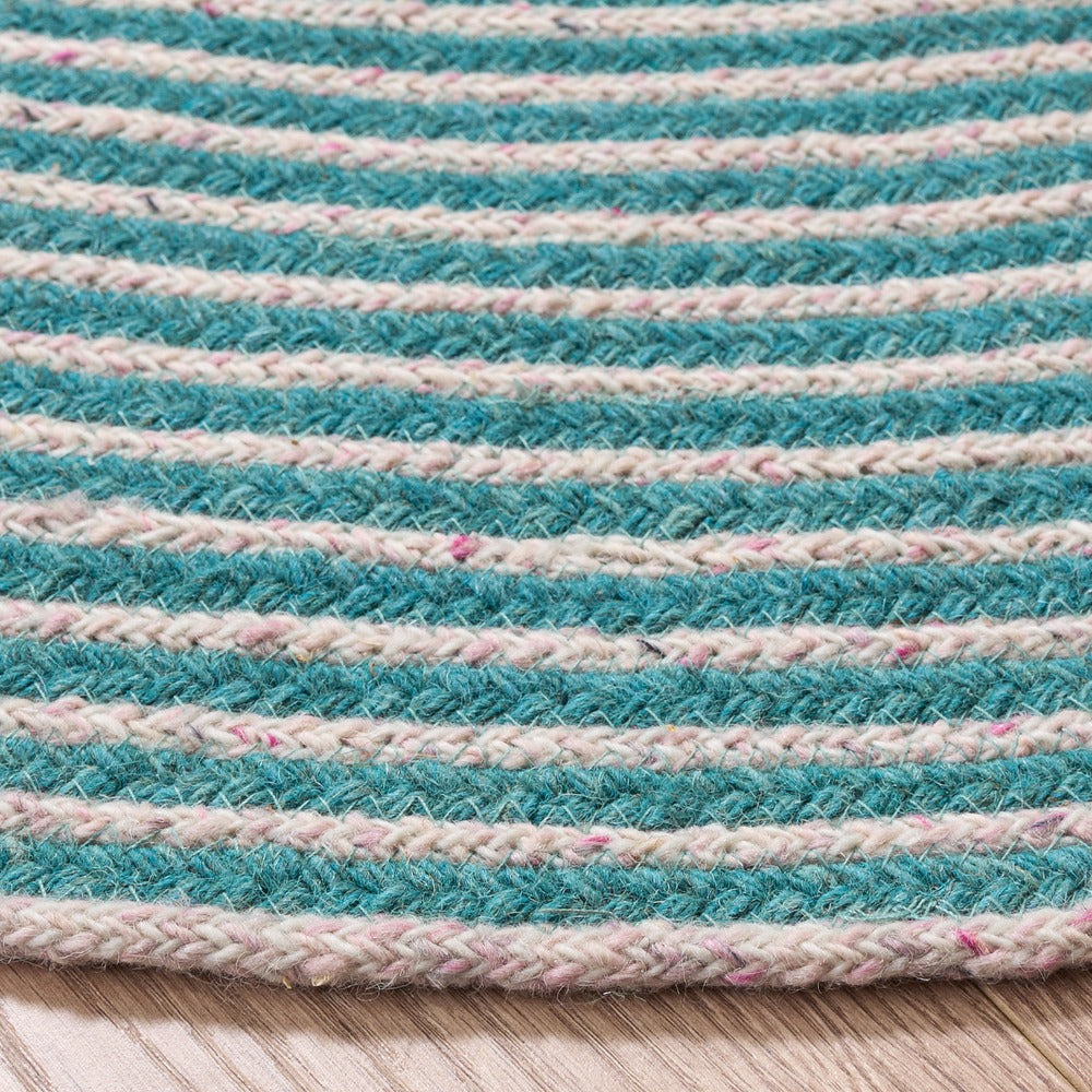 Safavieh - Braided 561J Turquoise Pink - 5" X 5" - BRD561J-5R view 3