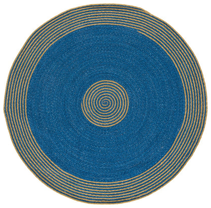 Safavieh - Braided 561M Blue Gold - 4" X 4" - BRD561M-4R view 1