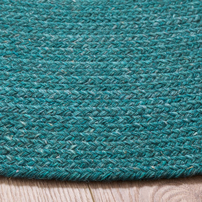 Safavieh - Braided 562K Turquoise Ivory - 5" X 5" - BRD562K-5R view 3