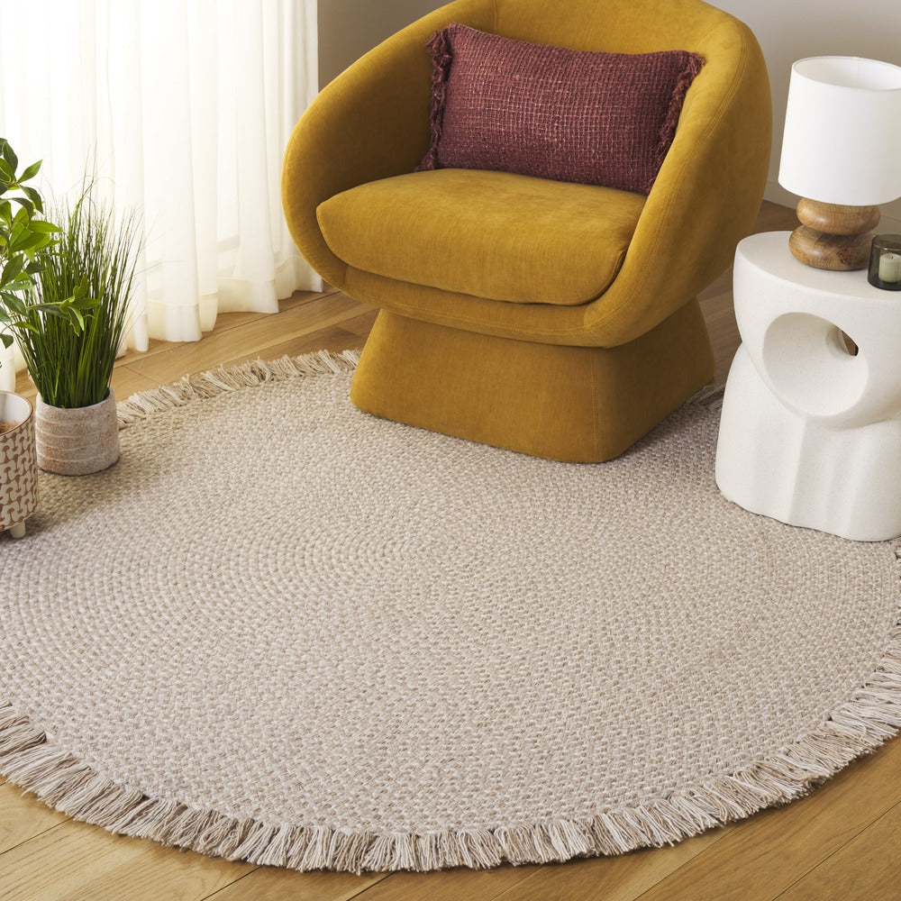 Safavieh - Braided 563B Beige Ivory - 5" X 5" - BRD563B-5R view 2