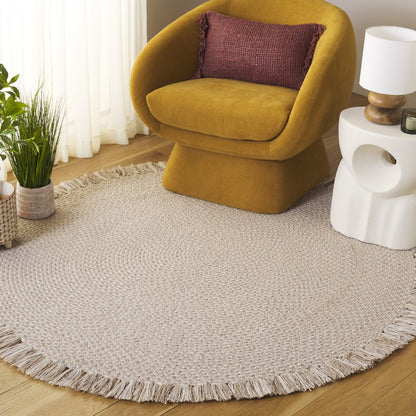 Safavieh - Braided 563B Beige Ivory - 5" X 5" - BRD563B-5R view 2